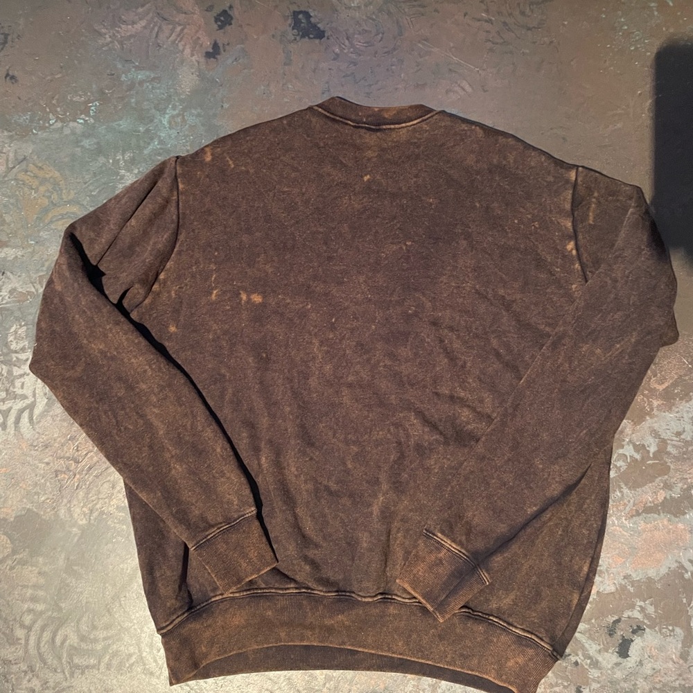 PacSun Pink and Black Tie-Dye Sweatshirt - Picture 4 of 4